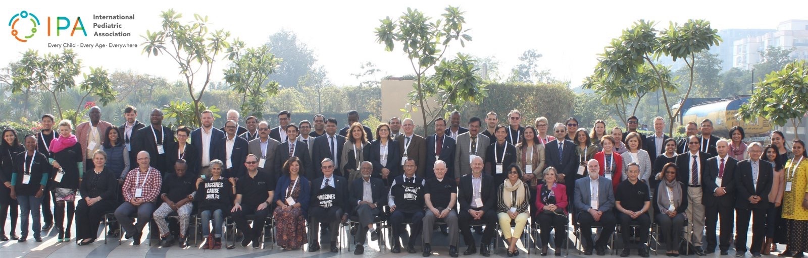 Group photograph - CHF-IPA Vaccine Hesitancy Meeting in Dwaraka, New Delhi December 14-16, 2018