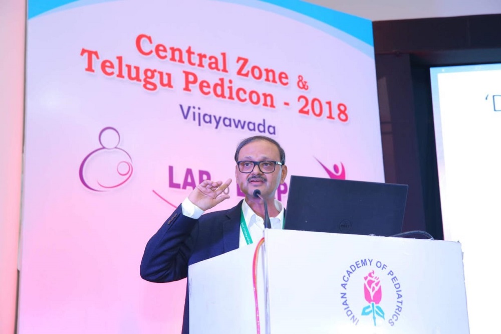 Felicitation of Dr Varinder Singh at Central Zone Pedicon in Vijayawada